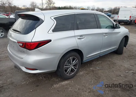 2020 Infiniti Qx60 Pure Awd z USA, uszkodzony, nr VIN 5N1DL0MM9LC507807